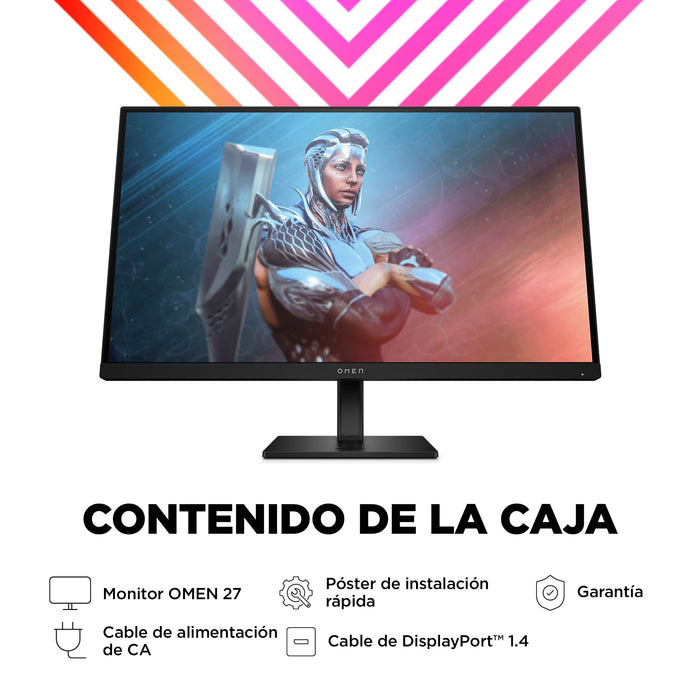 EAN 0197029615145 - OMEN by HP 27 inch FHD 165Hz Gaming Monitor - OMEN 27 pantalla para PC 68,6 cm (27") 1920 x 1080 Pixeles  imagen 9