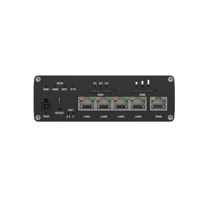 EAN 4779051841516 - Teltonika RUTC50 router inalámbrico Gigabit Ethernet Doble banda (2,4 GHz / 5 GHz) 5G Negro imagen 5