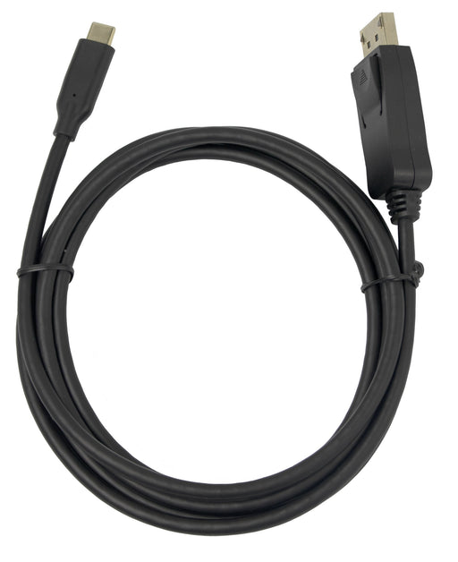 EAN 7333048064233 - Deltaco USBC-DP-BI200 cable DisplayPort 2 m USB Tipo C Negro imagen 2
