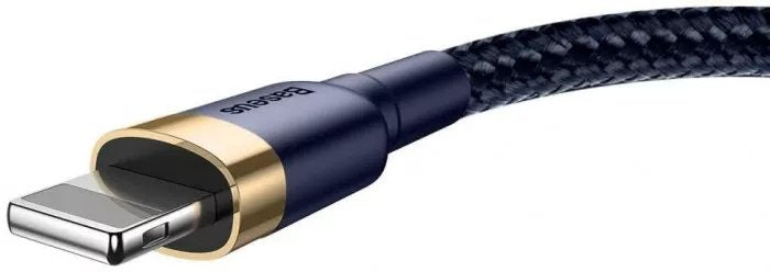 EAN 6953156290761 - Baseus CALKLF-CV3 cable de conector Lightning 2 m Azul, Oro imagen 1