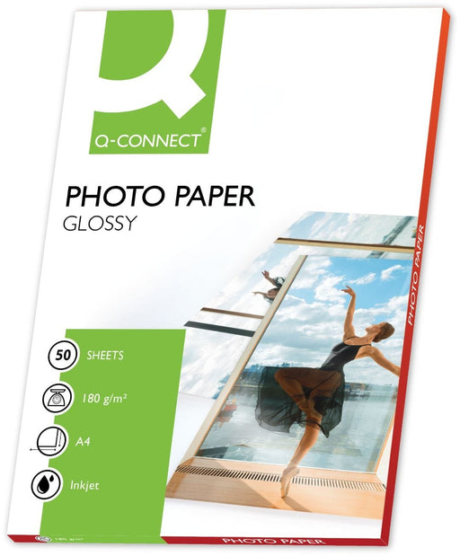 EAN 5705831041233 - Q-CONNECT KF02771 papel fotográfico A4 Blanco Brillo imagen 1