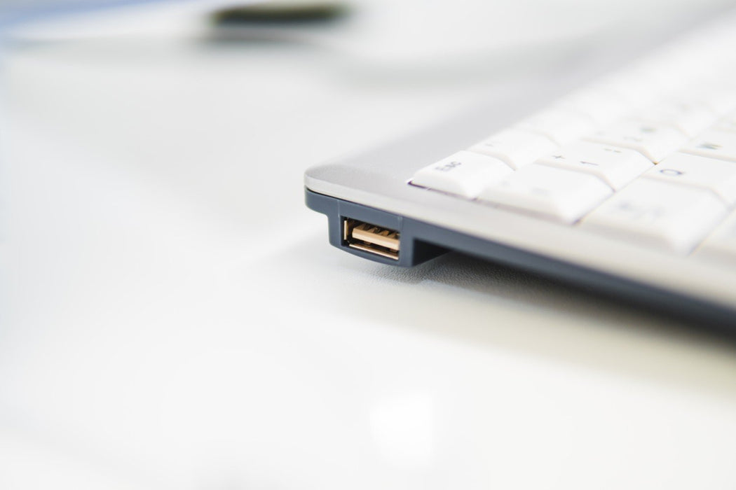 EAN 8719274673514 - BakkerElkhuizen UltraBoard 960 Standard Compact teclado Oficina USB QWERTZ Suizo Plata, Blanco imagen 7