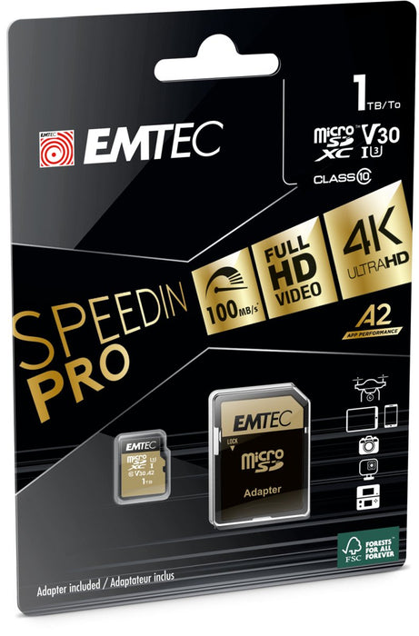 EAN 3126170177247 - Emtec ECMSDM1TXC10SP memoria flash 1 TB MicroSDXC UHS-I Clase 10 imagen 2