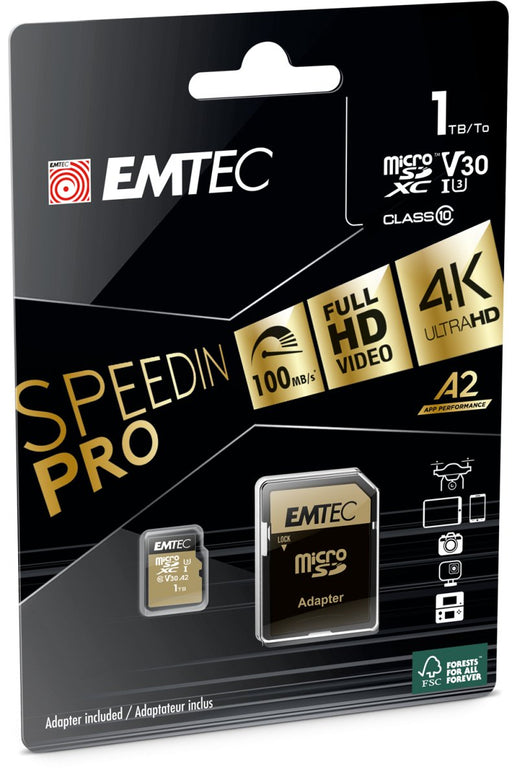 EAN 3126170177247 - Emtec ECMSDM1TXC10SP memoria flash 1 TB MicroSDXC UHS-I Clase 10 imagen 2