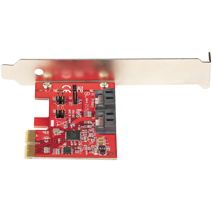 EAN 0065030893169 - StarTech.com 2P6GR-PCIE-SATA-CARD tarjeta y adaptador de interfaz Interno imagen 4