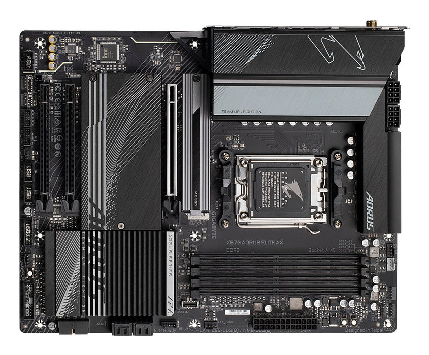 EAN 4719331848798 - GIGABYTE X670 AORUS ELITE AX placa base AMD X670 Zócalo AM5 ATX imagen 5