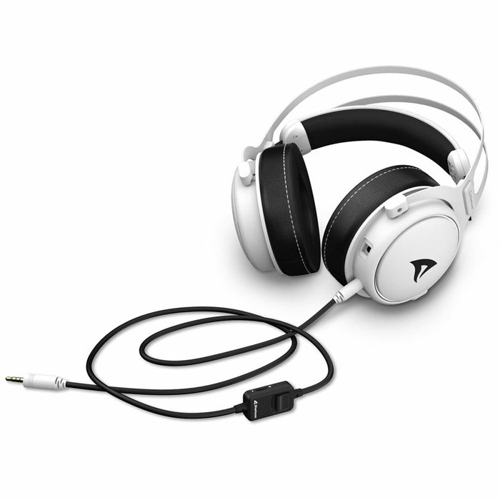 EAN 4044951040148 - Sharkoon Skiller SGH50 Auriculares Alámbrico Diadema Juego Negro, Blanco imagen 5