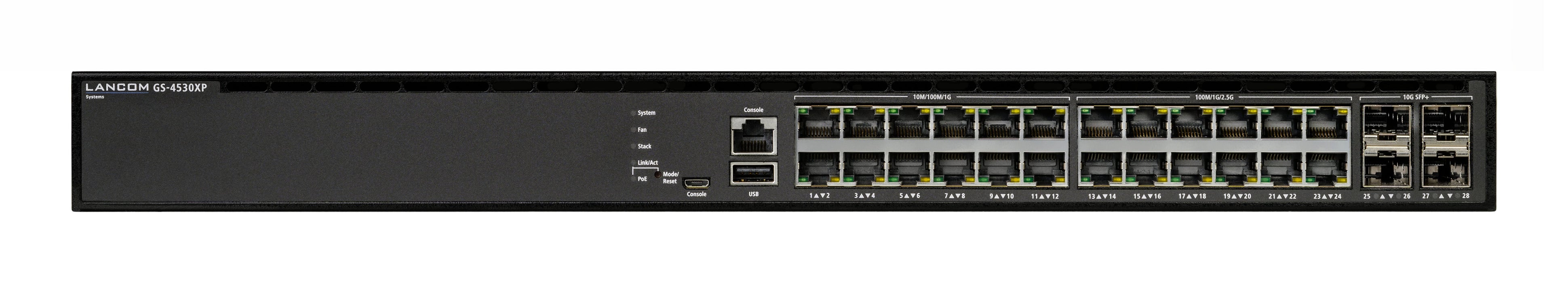 EAN 4044144618680 - LANCOM GS-4530XP Gestionado L3 2.5G Ethernet (100/1000/2500) Energía sobre Ethernet (PoE) 1U Negro imagen 1