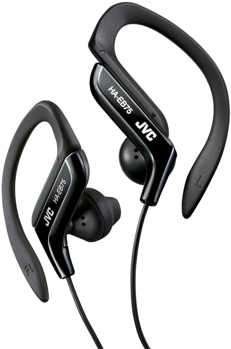 EAN 4975769009624 - JVC HA-EB75 Auriculares Alámbrico gancho de oreja, Dentro de oído Música Negro imagen 1