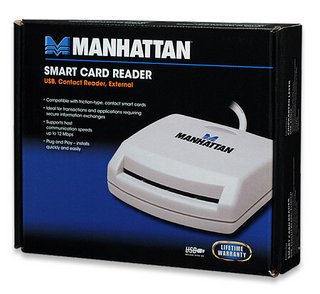 EAN 766623172844 - Manhattan 172844 lector de tarjeta inteligente USB 1.1 Blanco imagen 5