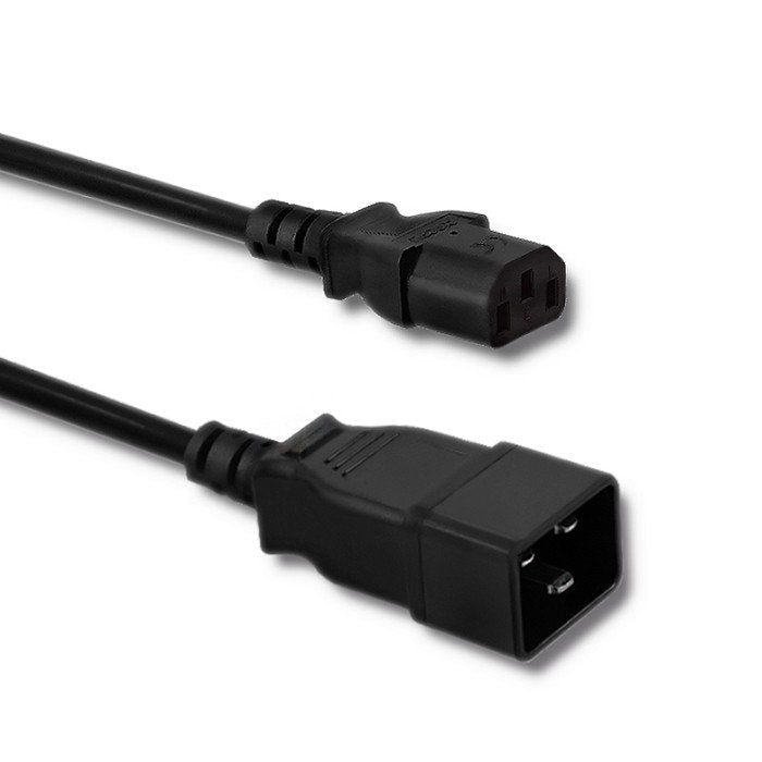 EAN 5901878539911 - Qoltec 53991 cable de transmisión Negro 1,2 m C20 acoplador C13 acoplador imagen 1