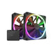 EAN 5060301699988 - NZXT F140 RGB TWIN Carcasa del ordenador, Procesador Ventilador 14 cm Negro 2 pieza(s) imagen 1