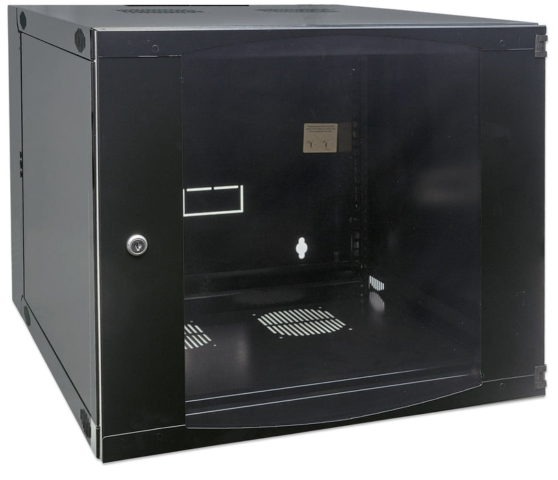 EAN 0766623713863 - Intellinet 713863 armario rack 12U Bastidor de pared Negro imagen 2