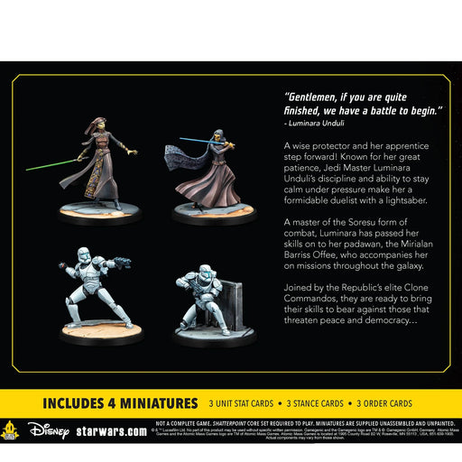 EAN 0841333121815 - Atomic Mass Games Star Wars: Shatterpoint - Plans and Preparation Squad Pack Figura imagen 2