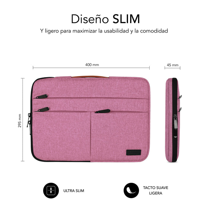 EAN 8436586742744 - SUBBLIM SUBLS-AP36053 maletines para portátil 39,6 cm (15.6") Rosa imagen 6