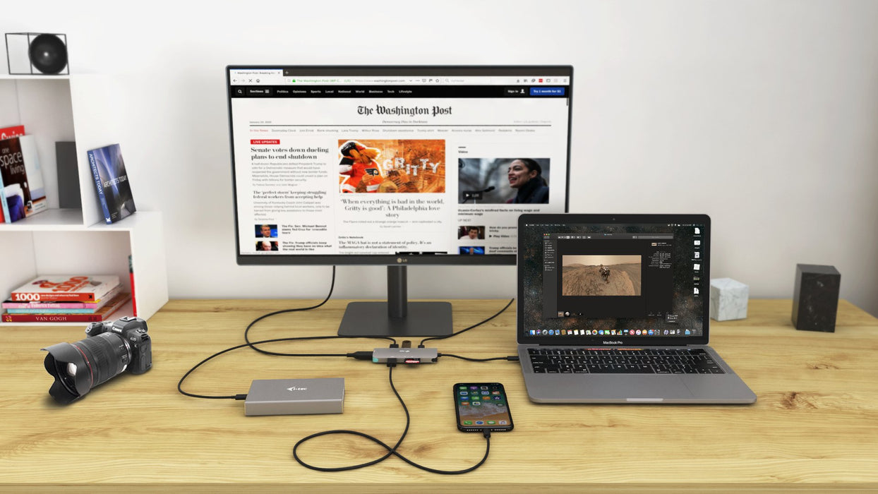 EAN 8595611702891 - i-tec Metal C31NANODOCKPD base para portátil y replicador de puertos Alámbrico USB 3.2 Gen 1 (3.1 Gen 1)  imagen 6