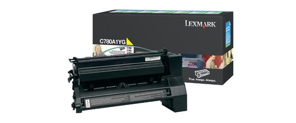 EAN 734646018265 - Lexmark C780A1YG cartucho de tóner 1 pieza(s) Original Amarillo imagen 1