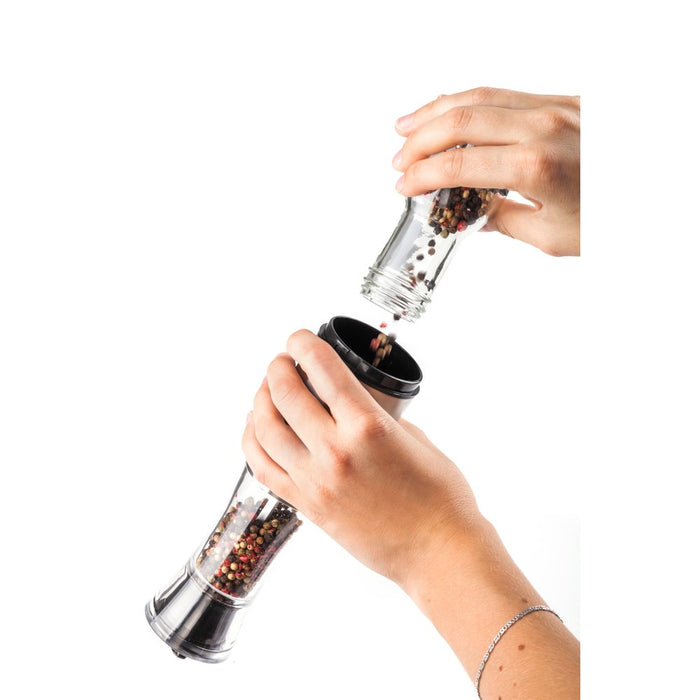 EAN 8590669180011 - Lamart LT7012 molinillo de especias Molinillo para sal y pimienta Negro, Acero inoxidable, Transparente imagen 5