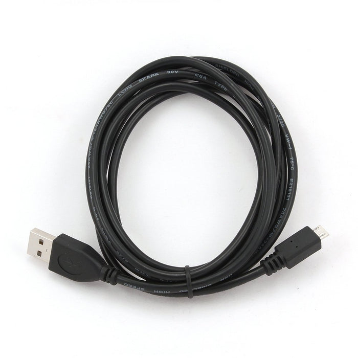 EAN 8716309051224 - Gembird CCP-mUSB2-AMBM-6 cable USB USB 2.0 1,8 m USB A Micro-USB B Negro imagen 3