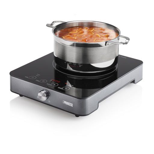 EAN 8713016078995 - Princess 303010 Negro, Plata Encimera 28 cm Con placa de inducción 1 zona(s) imagen 2