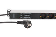 EAN 4016032501657 - Digitus DN-95438 unidad de distribución de energía (PDU) 9 salidas AC 1U Negro, Plata imagen 3