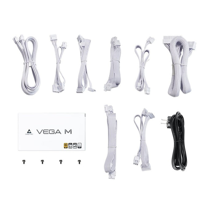 EAN 753263079107 - Chieftec Vega PPG-750-CW unidad de fuente de alimentación 750 W 24-pin ATX ATX Blanco imagen 6