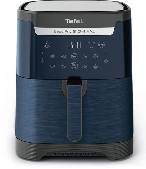 EAN 3045387290849 - Tefal Easy Fry & Grill EY8014 Doble 6,5 L Independiente 1830 W Freidora de aire caliente Azul imagen 2