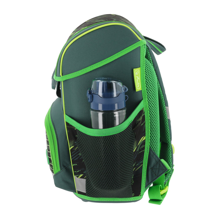 EAN 4008110371115 - Herlitz Loop Plus Game Changer juego de mochila escolar Niño Poliéster Negro, Verde imagen 8