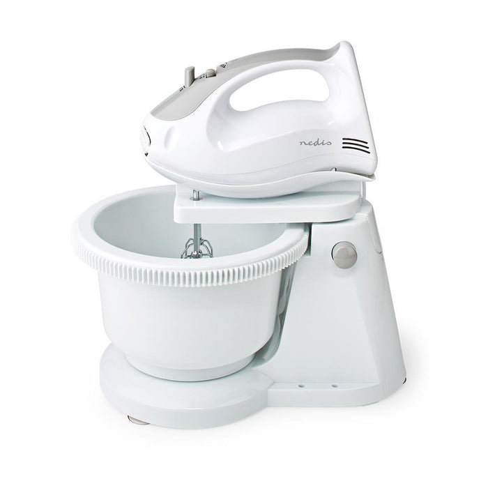 EAN 5412810330225 - Nedis KAHM110CWT batidora Batidora de mano 200 W Gris, Blanco imagen 1