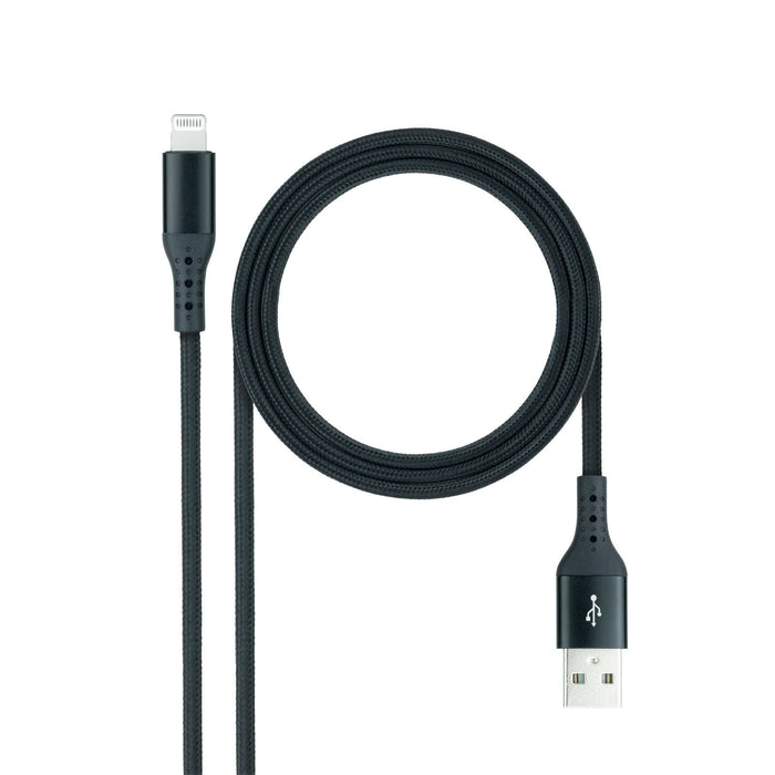 EAN 8433281012356 - Nanocable 10.10.0401-COBK cable de conector Lightning imagen 1