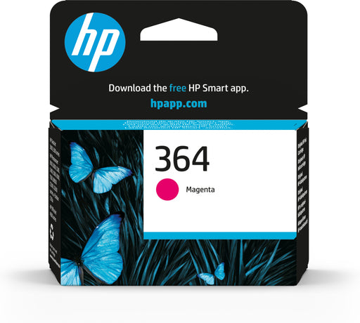 EAN 0883585705399 - HP 364 Magenta Original Ink Cartridge cartucho de tinta 1 pieza(s) Rendimiento estándar imagen 1