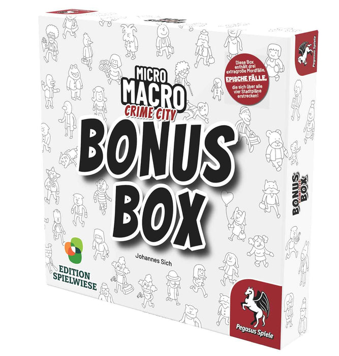 EAN 4250231735899 - Pegasus Spiele MicroMacro: Crime City - Bonus Box Juego de mesa Familia imagen 2