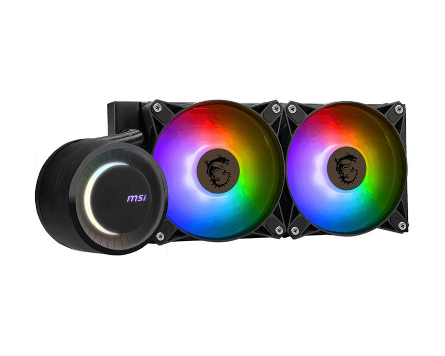 EAN 4711377115728 - MSI MAG Coreliquid E240 Placa base, Procesador Kit de refrigeración líquida 12 cm Negro imagen 2