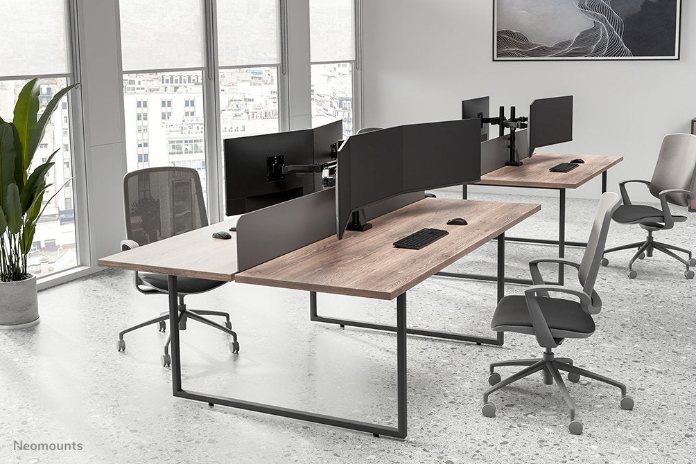 EAN 8717371446895 - Neomounts DS60-600BL3 soporte para monitor 68,6 cm (27") Escritorio Negro imagen 16