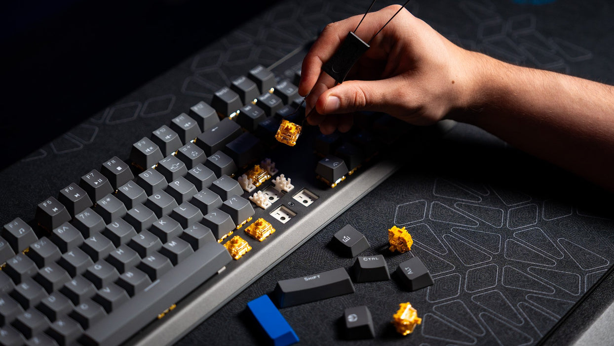 EAN 5903018666426 - ENDORFY Thock V2 teclado Juego USB + RF Wireless + Bluetooth QWERTY Inglés de EE. UU. Gris imagen 24