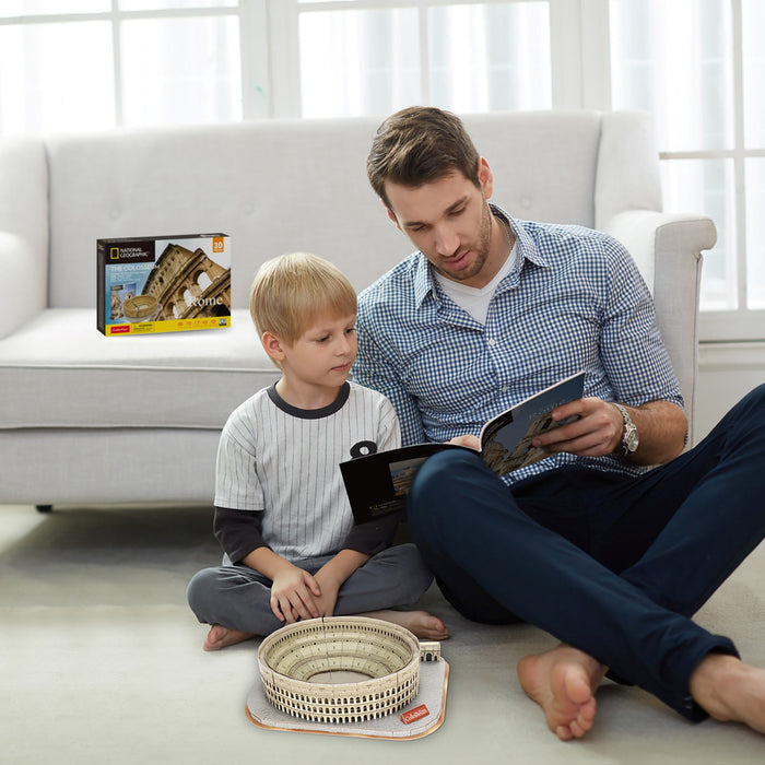 EAN 6944588209766 - CubicFun The Colosseum Puzle 3D 131 pieza(s) Historia imagen 4