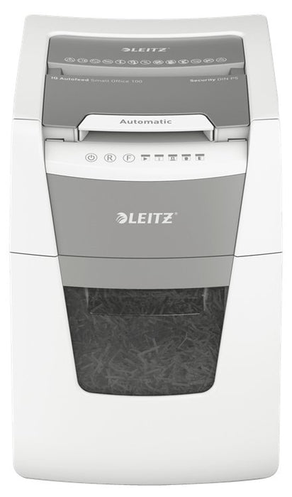 EAN 4002432124091 - Leitz 80120000 triturador de papel Microcorte 22 cm Gris, Blanco imagen 2