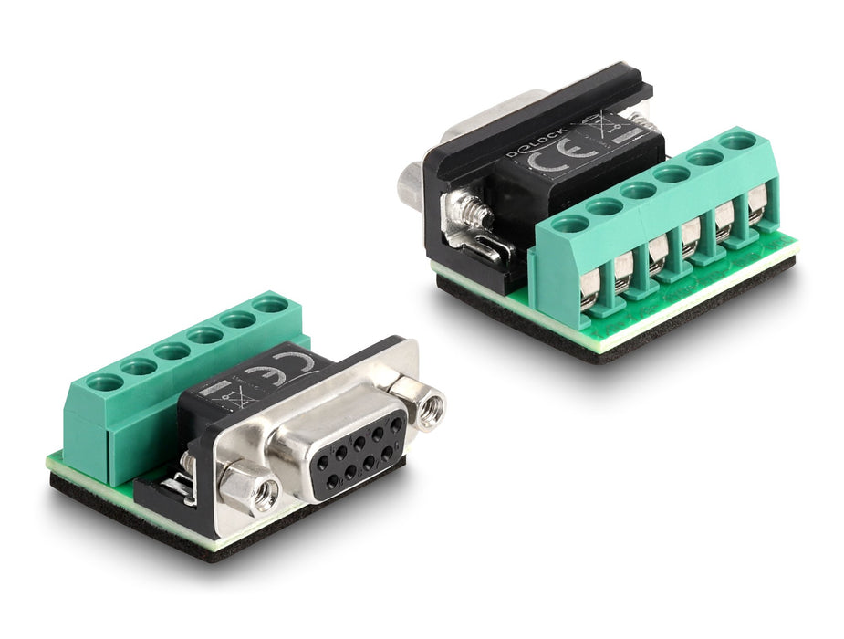 EAN 4043619634651 - DeLOCK 63465 cable de serie Negro, Transparente USB tipo A DB-9 imagen 3