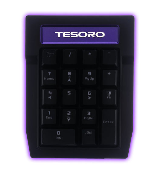 EAN 0609132867590 - Tesoro G2N-P teclado numérico PC USB Negro imagen 1