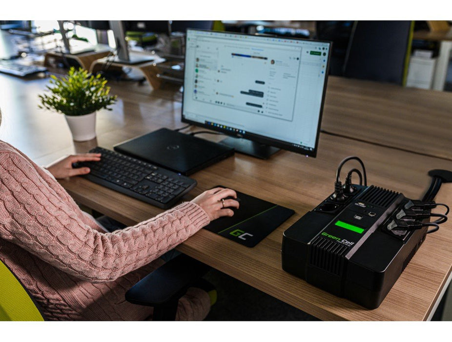 EAN 5902701419721 - Green Cell UPS06 sistema de alimentación ininterrumpida (UPS) Línea interactiva 0,999 kVA 360 W 6 salidas imagen 5