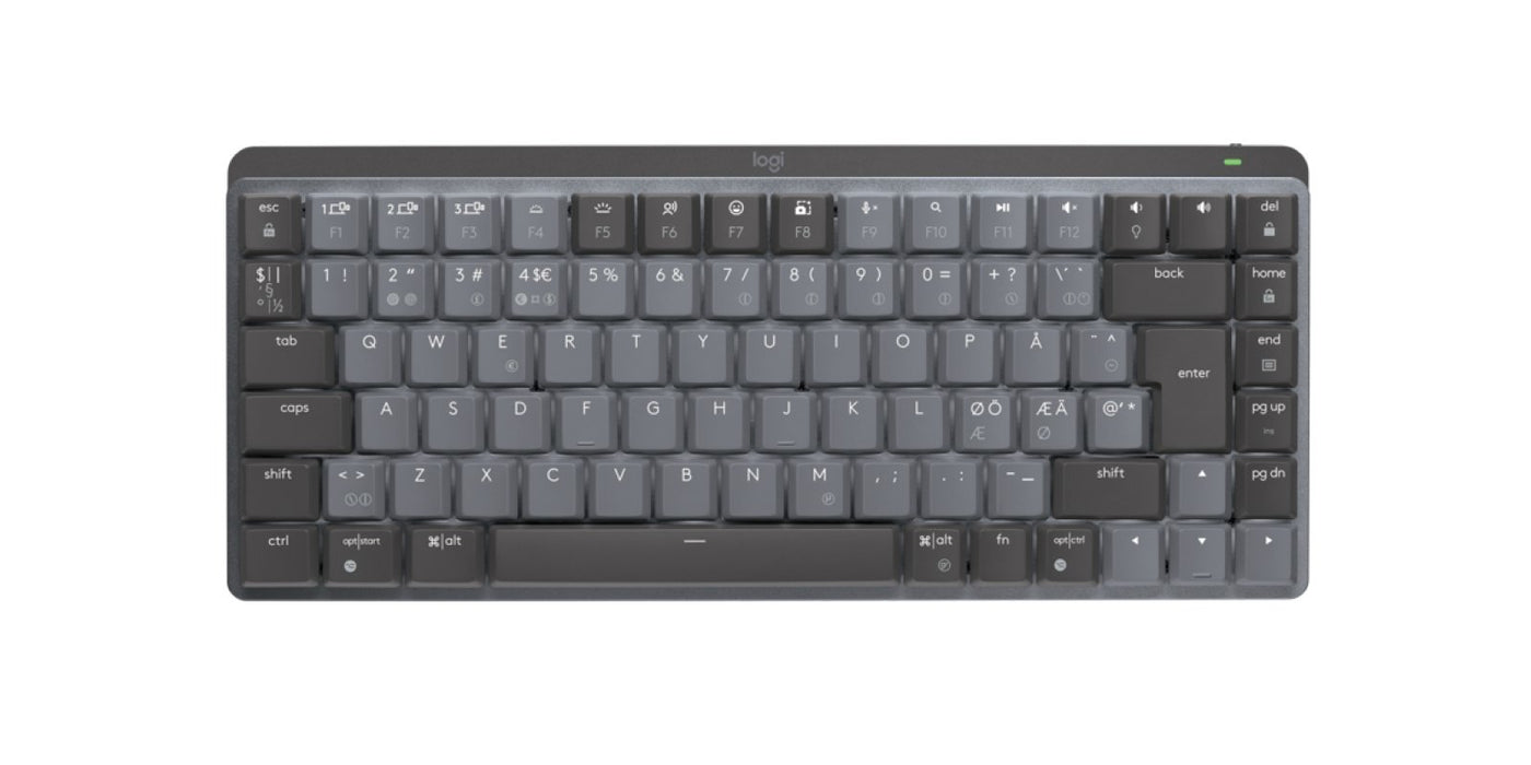 EAN 5099206103191 - Logitech 920-010777 teclado Oficina RF Wireless + Bluetooth QWERTY Nórdico Grafito, Gris imagen 3