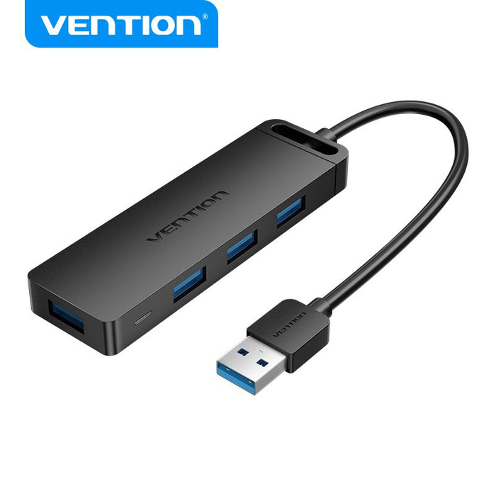EAN 6922794746633 - Vention CHLBD hub de interfaz USB 3.2 Gen 1 (3.1 Gen 1) Type-A 5000 Mbit/s Negro imagen 3