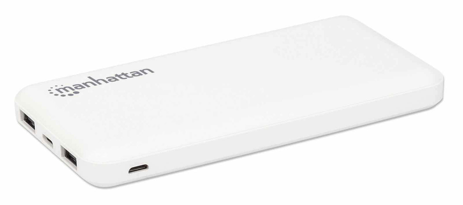 EAN 0766623406277 - Manhattan 406277 batería externa Polímero de litio 10000 mAh Blanco imagen 2