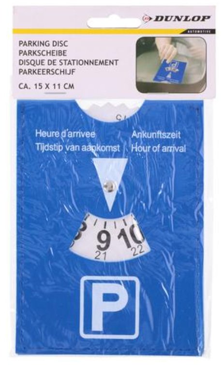 EAN 8711252058351 - Dunlop 8711252058351 disco de aparcamiento Azul Analógica imagen 1