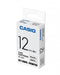 EAN 4971850120322 - Casio XR-12WE1 cinta para impresora de etiquetas Negro sobre blanco imagen 1