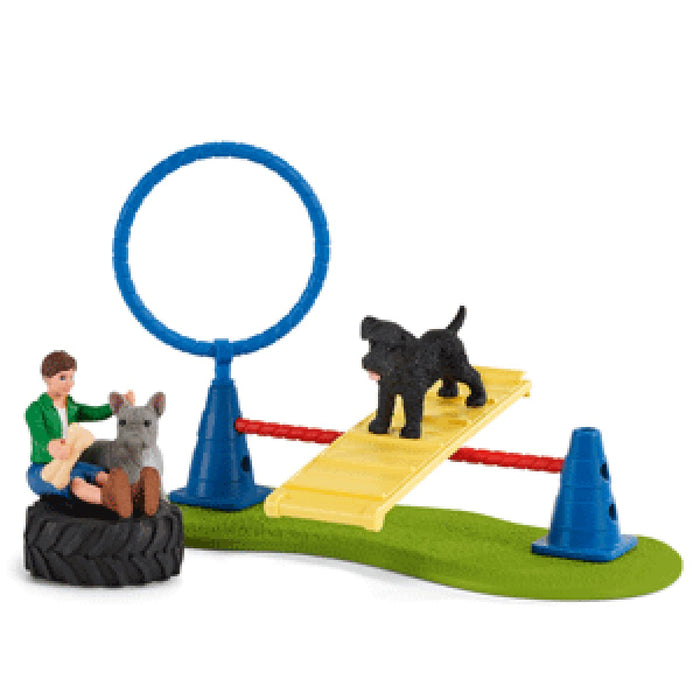 EAN 4059433375786 - schleich Vida en la Granja Puppy Agility Training imagen 4