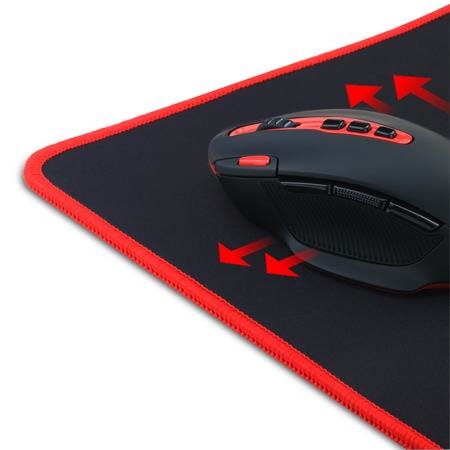 EAN 6950376750075 - REDRAGON KUNLUN P006A alfombrilla para ratón Alfombrilla de ratón para juegos Negro, Rojo imagen 4