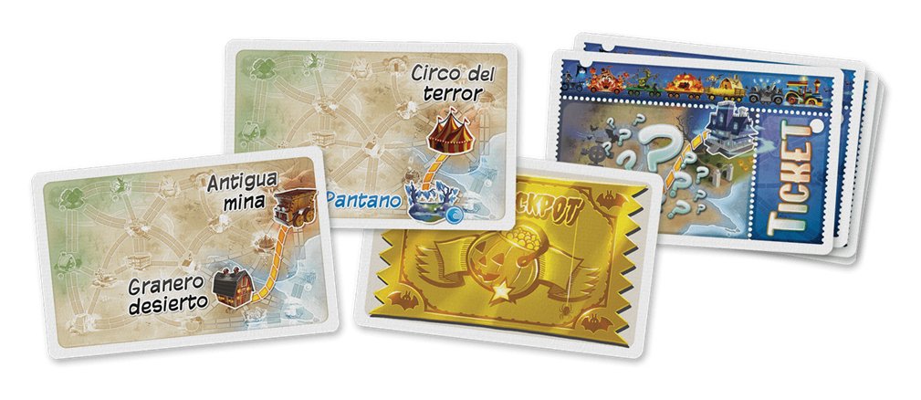 EAN 0824968208359 - Asmodee DW720835 juego de tablero ¡Aventureros al Tren! El tren fantasma Juego de mesa Estrategia imagen 3