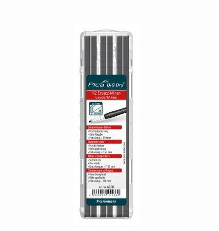 EAN 4260056155369 - Pica-Marker 6050 mina de repuesto 2H Negro imagen 1