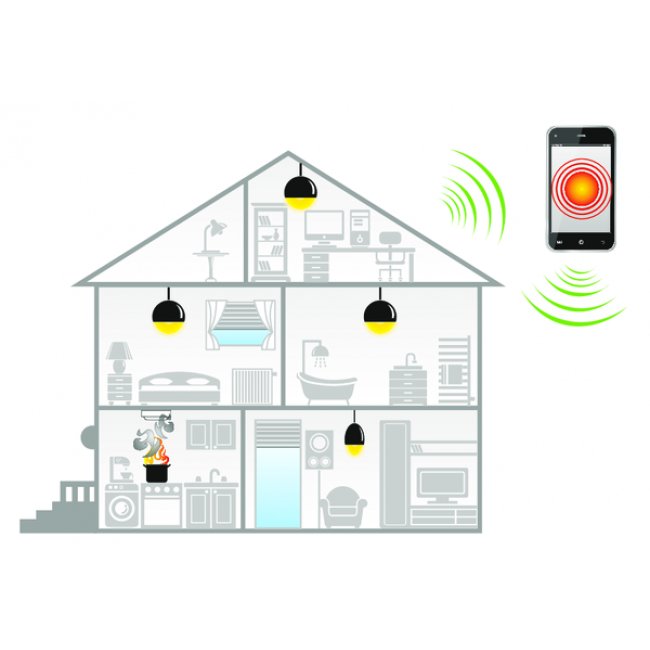 EAN 4004005307948 - Schwaiger ZHS08 detector de humo Detector de muestreo de aire imagen 3
